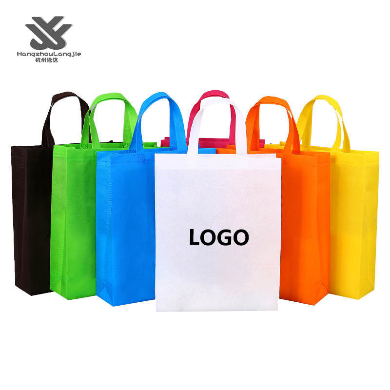 Reusable Foldable Eco-friendly Spot Non-woven Fabric Vertical Three-dimensional Bag