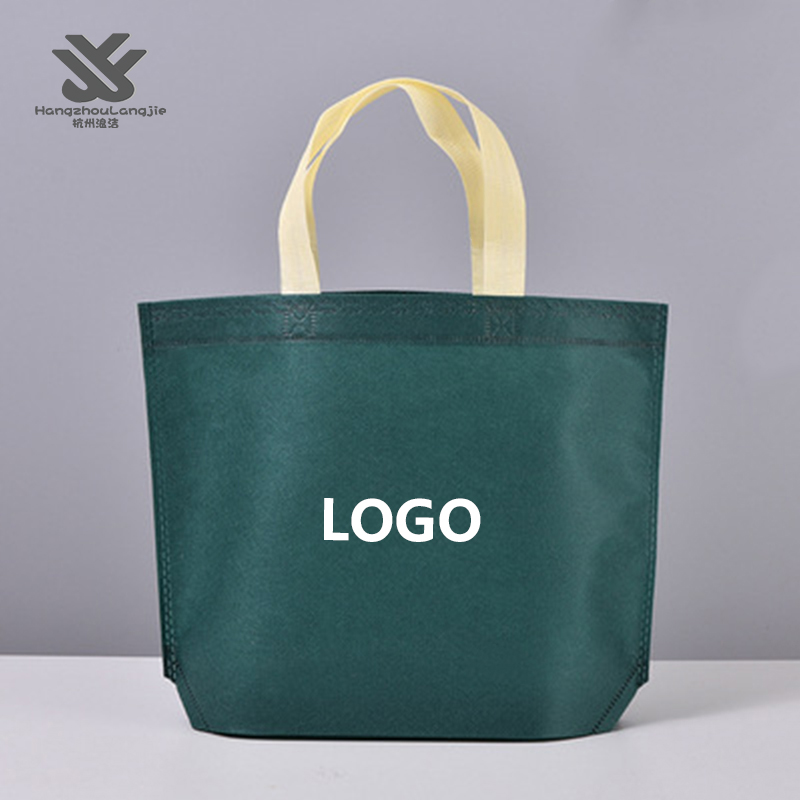 Stable, Non Collapsing, Reusable, Customizable Non-woven Angled Bag