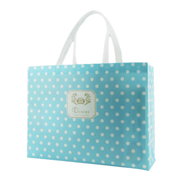 Custom Large Eco-Friendly Non-Woven Tote Bag with Laminated PP Unique Design Personalised Logo Pattern Gift Shopping Packaging
