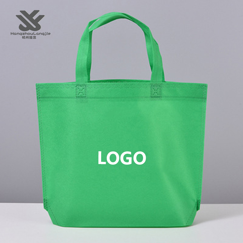 Stable, Non Collapsing, Reusable, Customizable Non-woven Angled Bag
