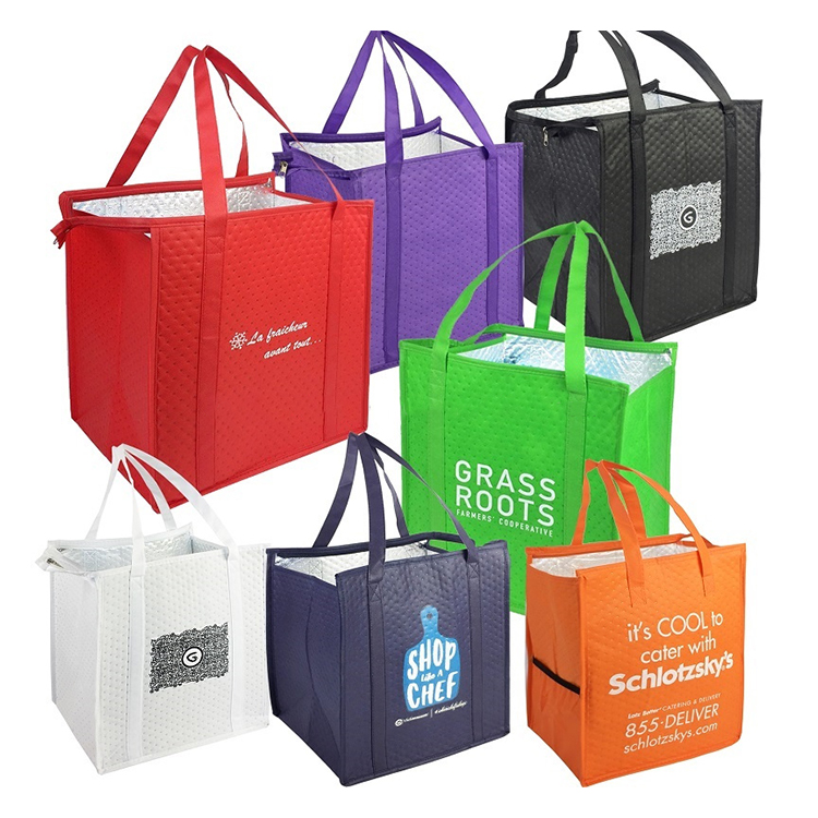 Professional Outdoor Luxury Insulated Cooler Bag for Food Delivery Customized Logo for Classic Lunch Wine Picnic Trave