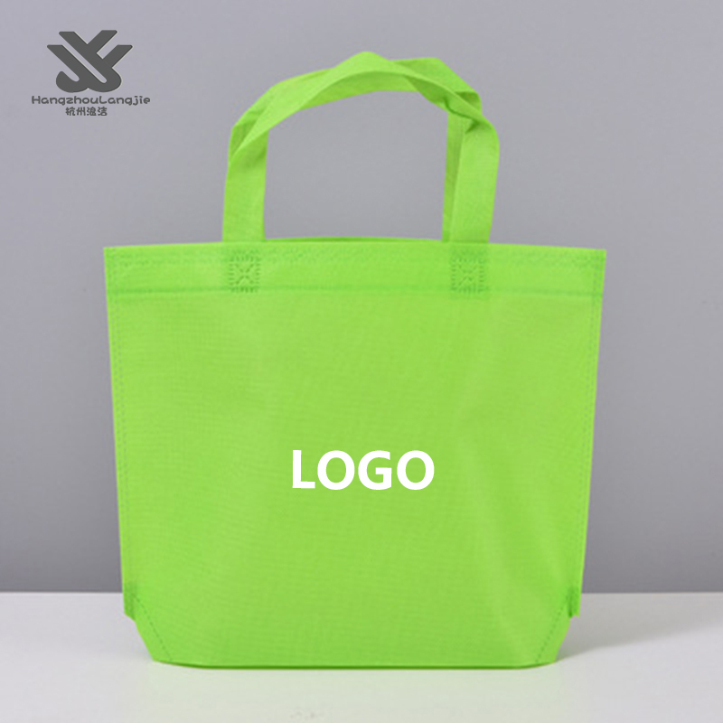 Stable, Non Collapsing, Reusable, Customizable Non-woven Angled Bag
