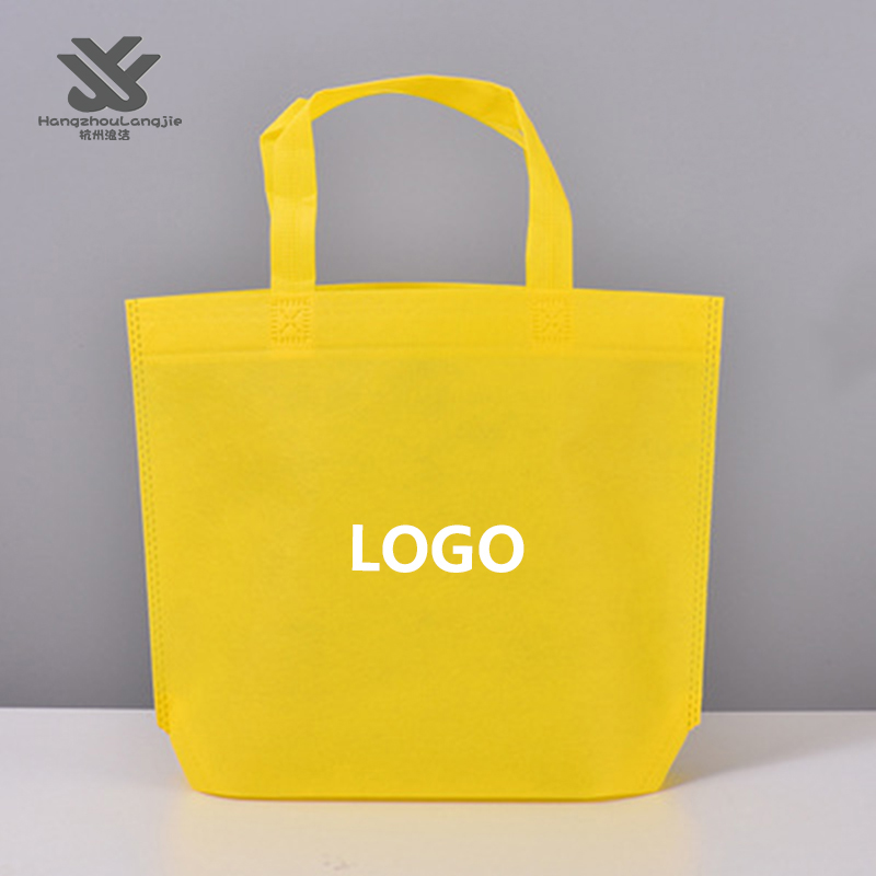 Stable, Non Collapsing, Reusable, Customizable Non-woven Angled Bag