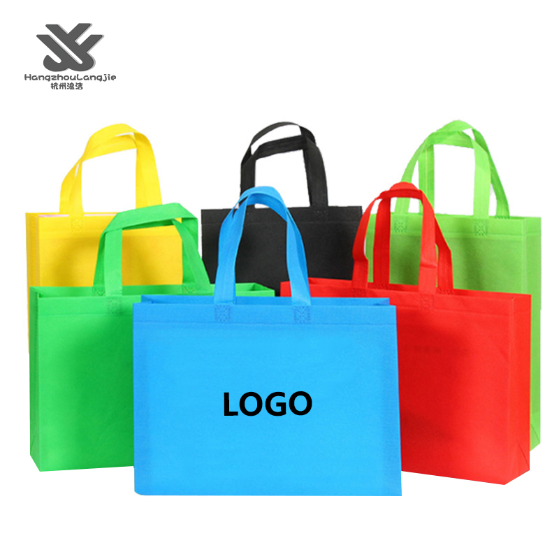 Reusable Portable Environmentally Friendly Spot Non-woven Fabric Horizontal Three-dimensional Bag