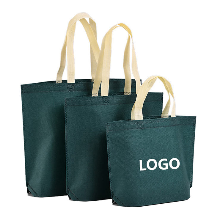 Stable, Non Collapsing, Reusable, Customizable Non-woven Angled Bag