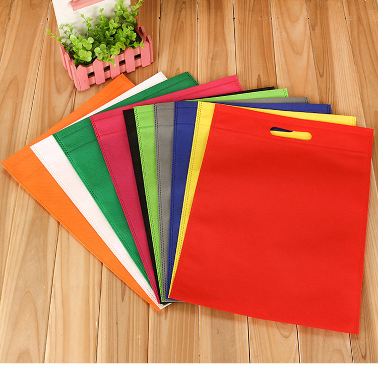 Customized D-cut Non-woven Fabric Folding Shopping Bag with New Design, Rich Colors And Excellent Quality