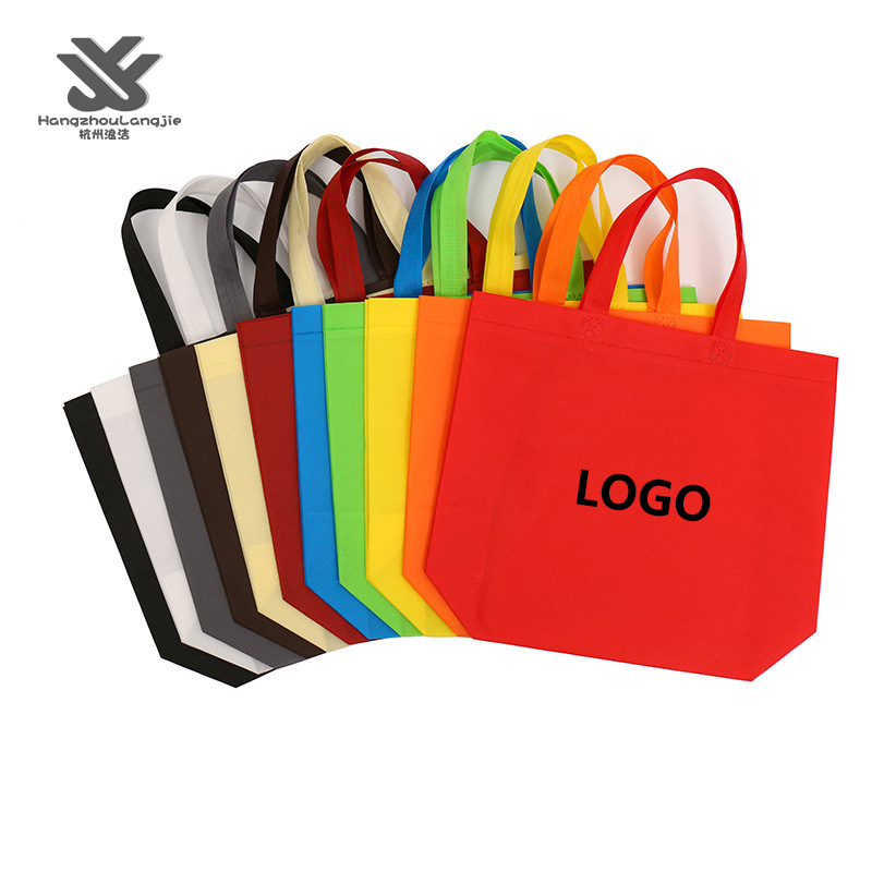 Reusable Portable Environmentally Friendly Spot Non-woven Fabric Horizontal Three-dimensional Bag